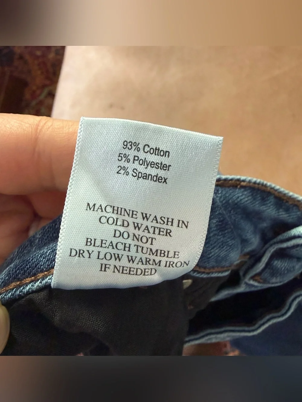 Just USA Women’s Blue Medium Wash Denim Skinny Jeans Frayed Hem Size 10